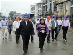 省委常委、常務副省長陳肇雄視察海利常德公司